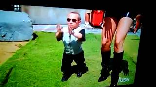 Director Verne Troyer on VIP show under Sexy Tall Girl Legs