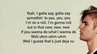 Deja Vu- POST MALONE FT. JUSTIN BIEBER LYRICS
