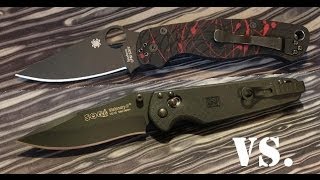 Spyderco Para Military 2 vs. SOG Visionary II