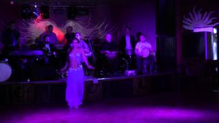 Valeria Putitskaya and Ossama Sultan band on gala show "Week of arabian culture 2014"