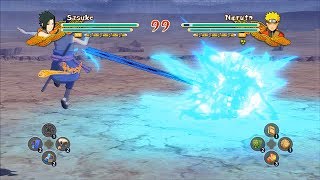 Naruto Ultimate Ninja Storm 3 Full Burst Lightning Kunai Kirin Sasuke Mod Gameplay (PC w SweetFX)