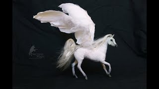 Каркасная лошадь. Пегас ручной работы. Pegasus