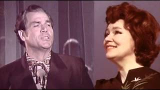 Hnatyuk Rudenko "Місяць на небі" 1972 LIVE Ukrainian duet