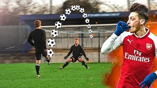 Mesut Özil vs freekickerz ⚽ 1vs1 Fußball Challenge