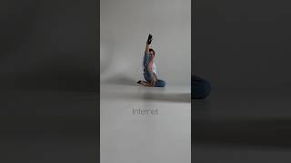 Internet vs life #stretching #flexibility