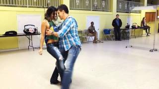 The hottest Zouk class demo dance with pros Diego & Jessica in DC