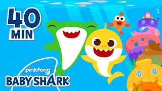 Ocean Building and more | +Compilation | Homeschooling with Baby Shark