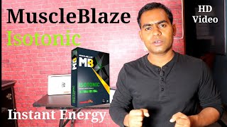 MuscleBlaze Isotonic Instant Energy Formula, Benefits, uses, side effect, price fitmuscle tube