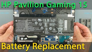 HP Pavilion Gaming 15 Battery Replacement