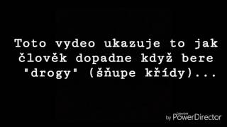 Důvod proč nebrat  drogy..