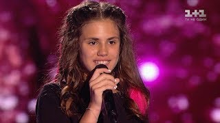 Анна Калюжная "Unstoppable"– выбор вслепую – Голос. Дети 4 сезон