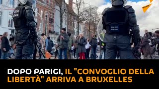 Dopo Parigi, il "Convoglio della libertà" arriva a Bruxelles