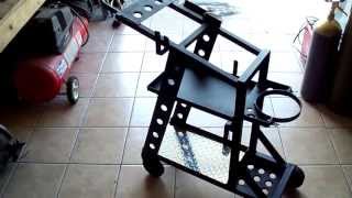 Dual MIG Welding Cart