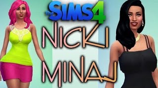 Sims 4 | Nicki Minaj (Create-A-Sim DEMO)