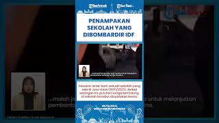 SHORT | Penampakan Sekolah Al Buraq di Gaza usai Diluluh Lantakan Bom Israel, Puluhan Warga Tewas