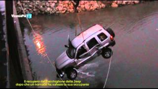 Recupero Jeep dal Bacchiglione