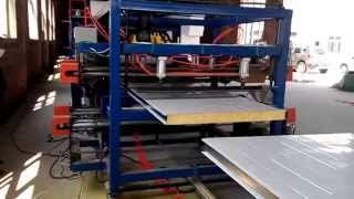MINERAL WOOL SANDWICH PANEL PRODUCTION LINE