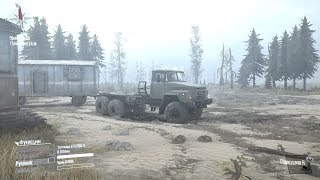 Spintires MudRunner Гайд,как правильно утопить всю технику на карте Потоп.