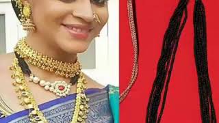Treditional Maharashtrian Nath Mangalsutra Collection||New And Fancy Mangalsutra Style||