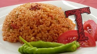 Bulgar Wheat Pilaf Recipe | Bulgur Recipe | Wheat with Tomatoes | Healthy Rice Recipe