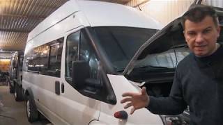Форд Транзит установка v8 6at, кондиционера, Led линз.... #1