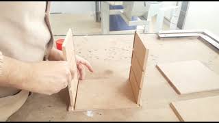 ahsaptan Çekmeceli Takı Kutusu yapimi      Jewelry Box construction with drawer drawer