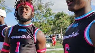 Miami Immortals FL  Vs Team Flex MD Battle 7on 7 Miami?