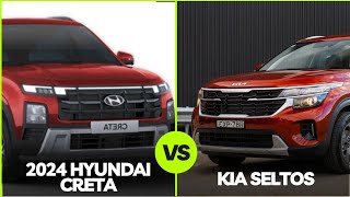 2024 New Hyundai Creta vs Kia Seltos Engine, Specification & Price Comparison