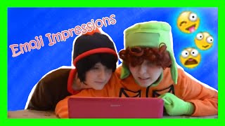 Emoji Impressions // Повтори за смайликами! Южный Парк!Кайл и Стэн! [ЩИТОПОДЕЛАТЬ]