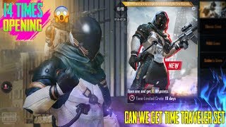 PUBG MOBILE 14 PREMIUM CRATES OPENING | CAN WE GET TIME TRAVELER SET