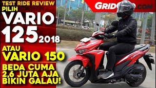 Honda Vario 125 2018 | Test Ride Review | GridOto
