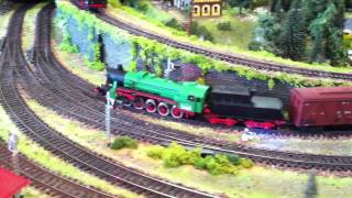 Паровоз ТЭ-036. Модель в масштабе 1:87.