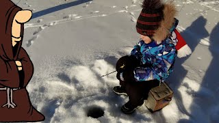 Бывает же такое!!! Хорошая компания, сработки жерлиц, а рыбы нет! Зимняя рыбалка с Монах ТВ
