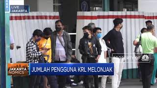 Masih Pandemi, Jumlah Pengguna KRL Melonjak