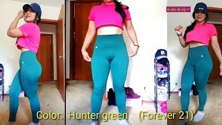 "OUTFITS PARA GYM"( Forever 21)Leggins