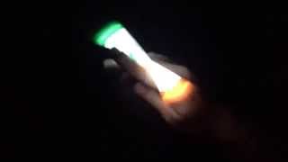 Тест pen spinning ручки - Whirl LED mod