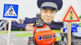 Инспектор Фёдор и Бэтмен. ПДД - правила дорожного движения.