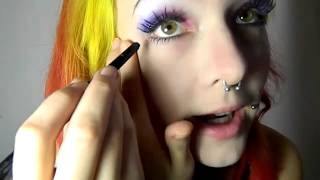 Hottopic- Introducing Blackheart Makeup Tutorial.webm