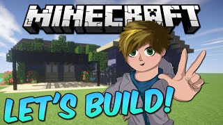 LET'S BUILD!!! VERY CUTE Minecraft Cafe