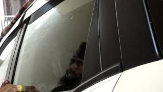 How to remove hard water stains from glass