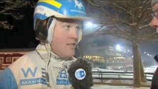 Hans Crebas TV4+ intervju Göran Borgås på Kalmartravet 7 dec 2010