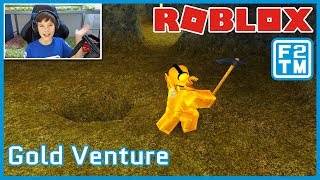 I GOT BANNED FOR HACKING IN THIS GAME LOL Roblox Gold Venture