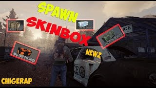 NewZ где найти скинбоксы, спавн skinbox NEWZ infestation, где лутать скинбоксы