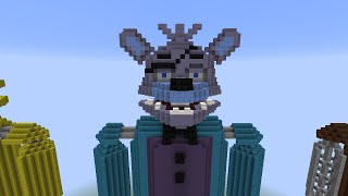 Minecraft FNAF Statue | LA NA