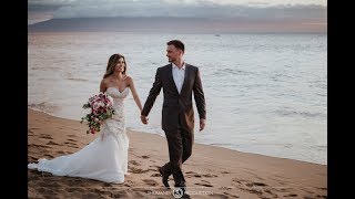 Stunning Wedding in Hawaii, The Westin Maui Resort & Spa. Overnight 4K teaser.