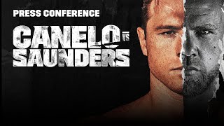 Canelo vs. Billy Joe Saunders: Full Final Press Conference Broadcast