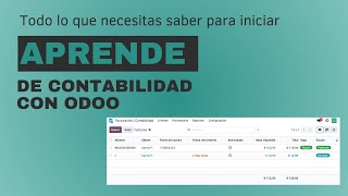 Explicación breve de contabilidad en Odoo