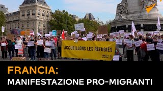 Francia, manifestazione pro-migranti