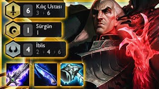 KILIÇ USTASI SWAIN YOK EDİYOR! | Taktik Savaşları