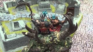 Warhammer End Times Glottkin & Maggoth Lord Bloab Rotspawned